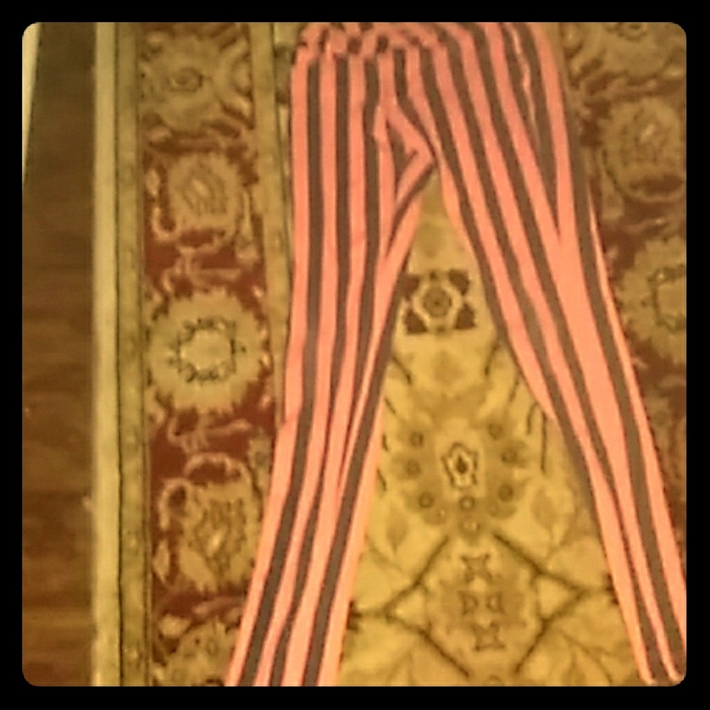 Pants with stripes